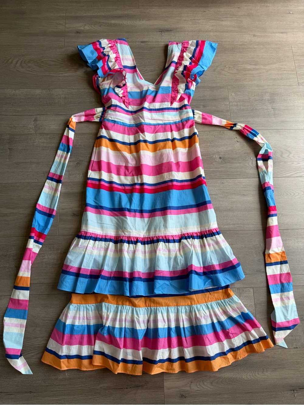 Anthropologie Plenty by Tracy Reese Ruffled Maxi Dress - size small